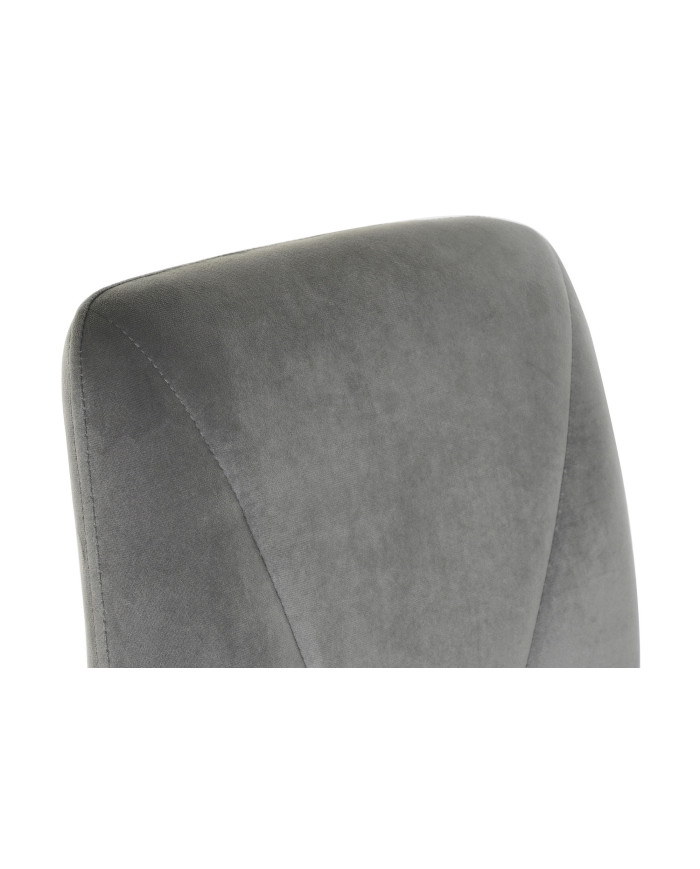 SILLA POLIESTER METAL 44X46X90 VELVET TERCIOPELO