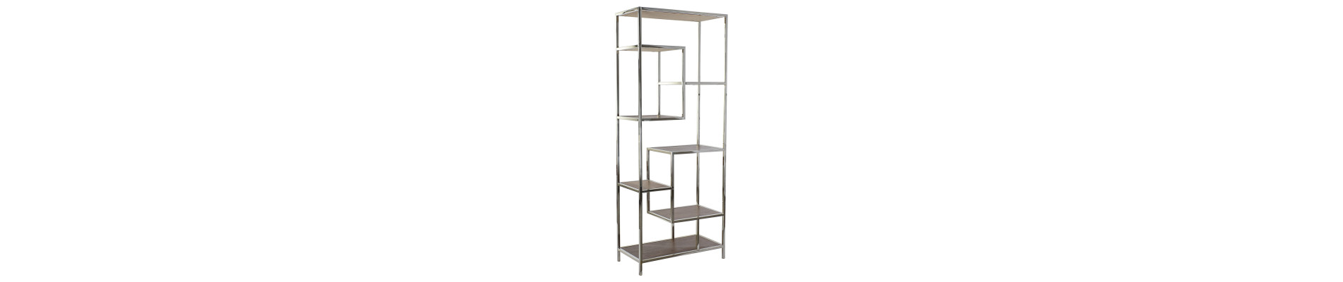 ESTANTERIA METAL 155X43X162 NEGRO