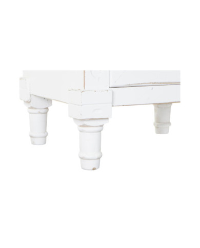 BUFFET PINO RECICLADO 160X42X105 ENVEJECIDO BLANCO