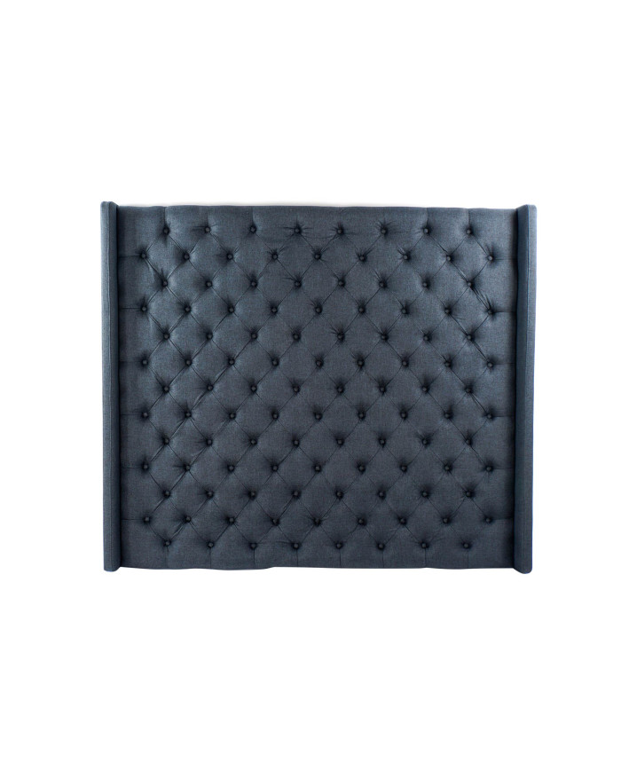 CABECERO CAMA POLIESTER MDF 198X20X170 AZUL