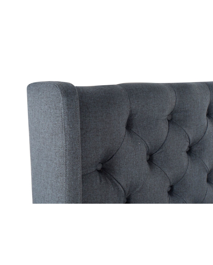 CABECERO CAMA POLIESTER MDF 198X20X170 AZUL