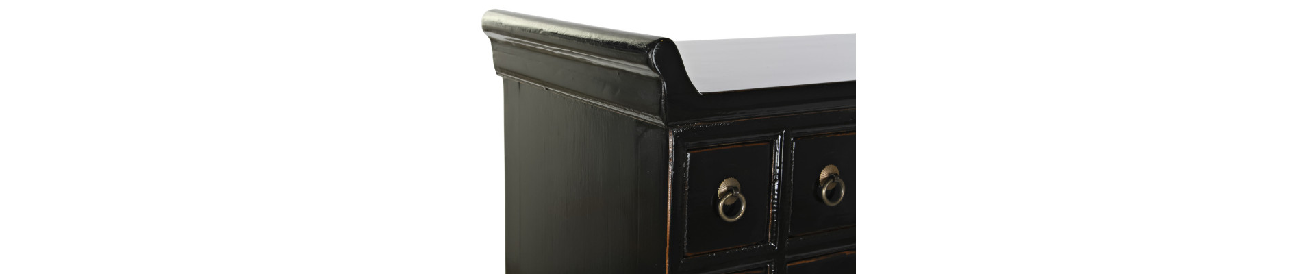 CAJONERA OLMO 57X32X103 20 CAJONES NEGRO