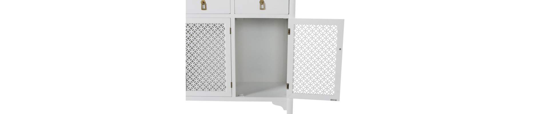 BUFFET ABETO 120X45X90 BLANCO
