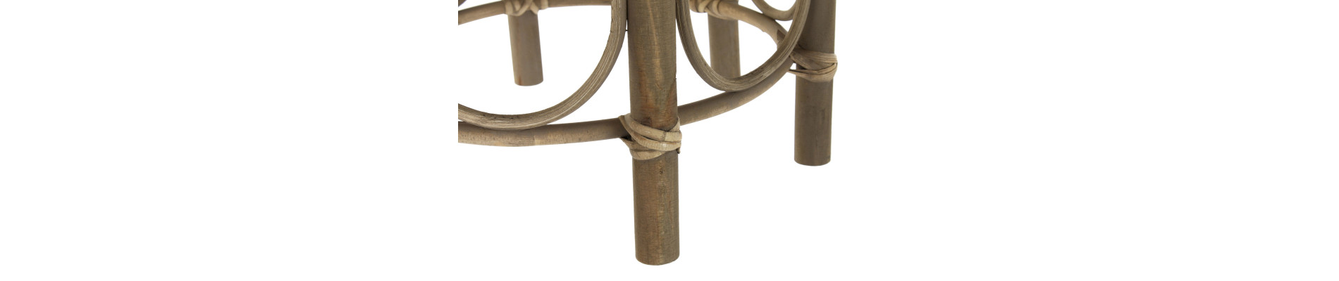 MESITA AUXILIAR SET 2 RATAN 49X49X55 35X39 NATURAL