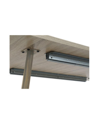 MESA COMEDOR MDF METAL 160X90X76 EXTENSIBLE