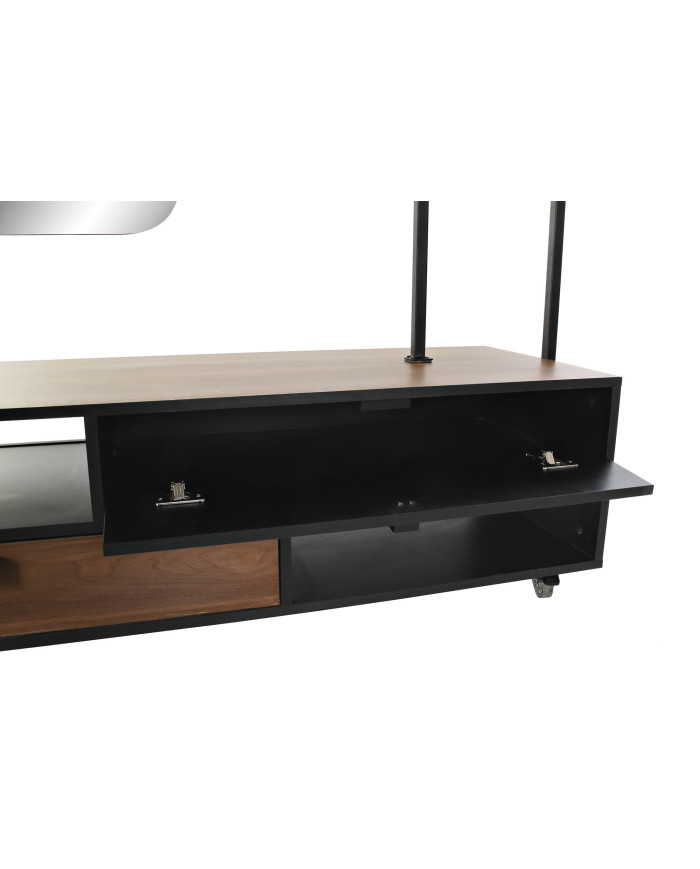PERCHERO MANGO METAL 135X47X175 ESPEJO NEGRO