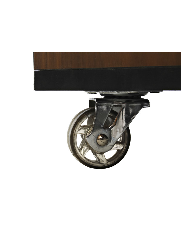 PERCHERO MANGO METAL 135X47X175 ESPEJO NEGRO