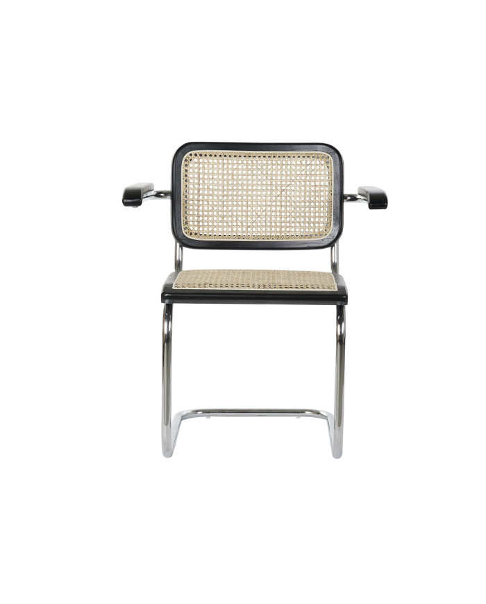 SILLA OLMO RATAN 65,5X62X79 REJILLA NEGRO