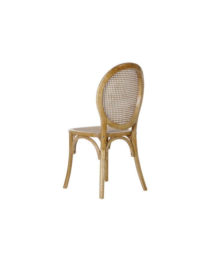 SILLA OLMO RATAN 45X42X92 MARRON CLARO