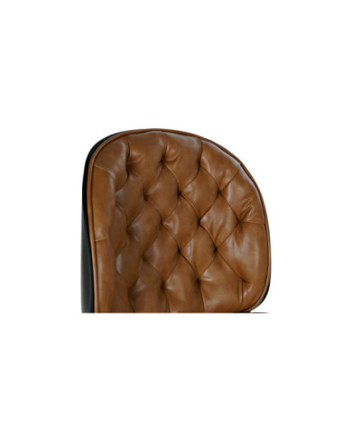 TABURETE PU METAL 51X53X115 CAMEL