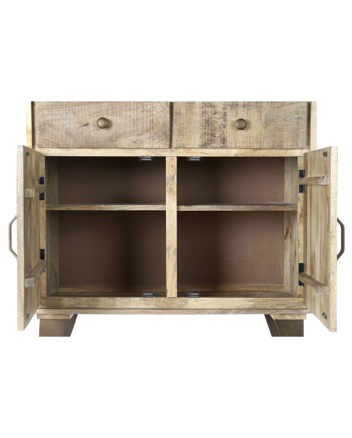 ESTANTERIA MANGO METAL 95X44X172 NATURAL NATURAL