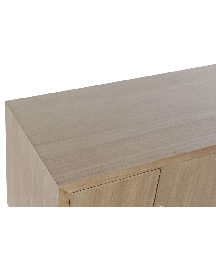 MUEBLE TV PAULOWNIA METAL 90X34X66,5 GRIS