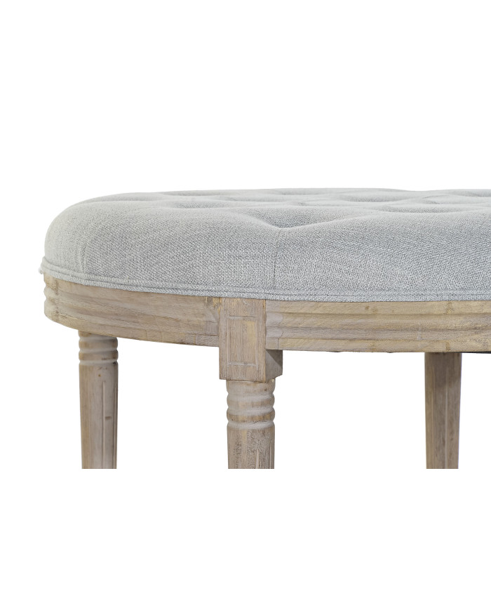 DESCALZADORA LINO RUBBERWOOD 70X70X48 GRIS