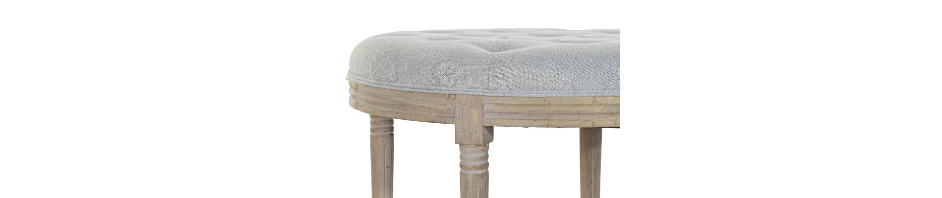 DESCALZADORA LINO RUBBERWOOD 70X70X48 GRIS