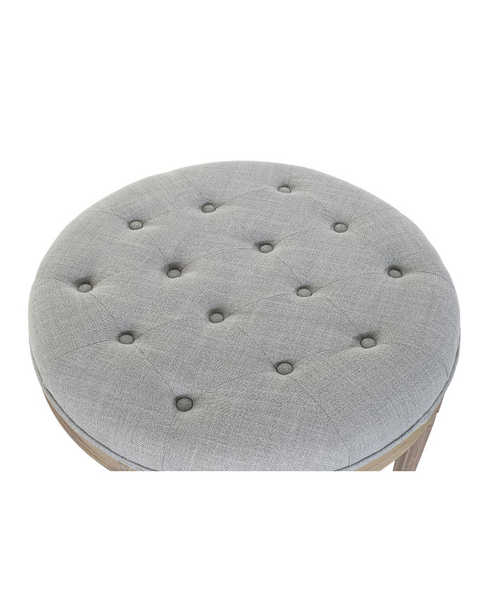 DESCALZADORA LINO RUBBERWOOD 70X70X48 GRIS