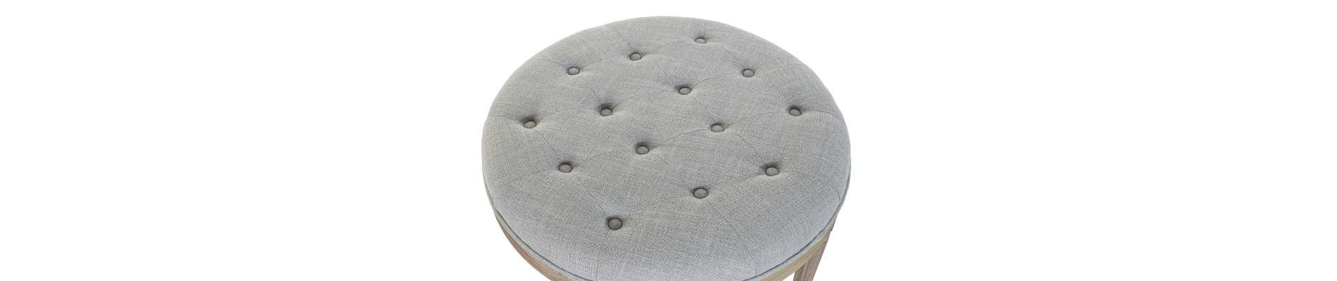 DESCALZADORA LINO RUBBERWOOD 70X70X48 GRIS
