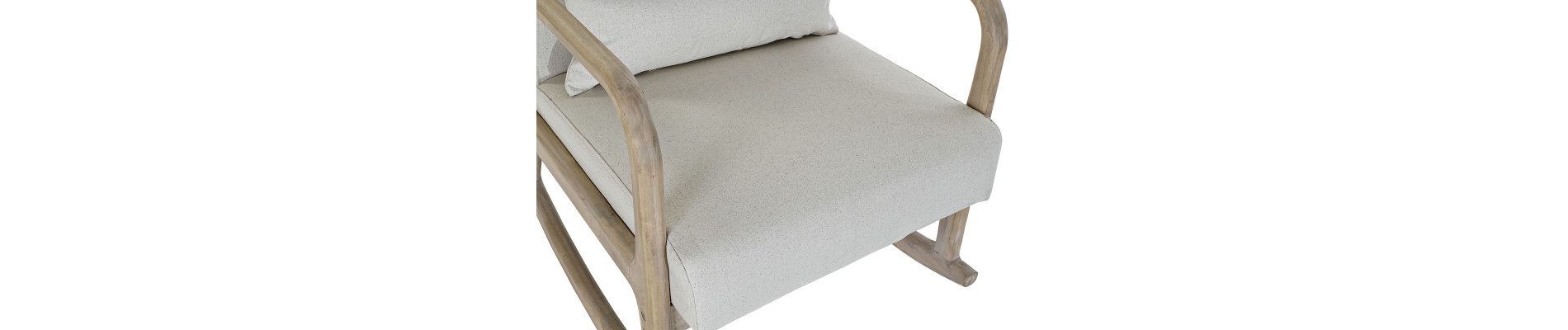 MECEDORA LINO RUBBERWOOD 66X85X81 BEIGE