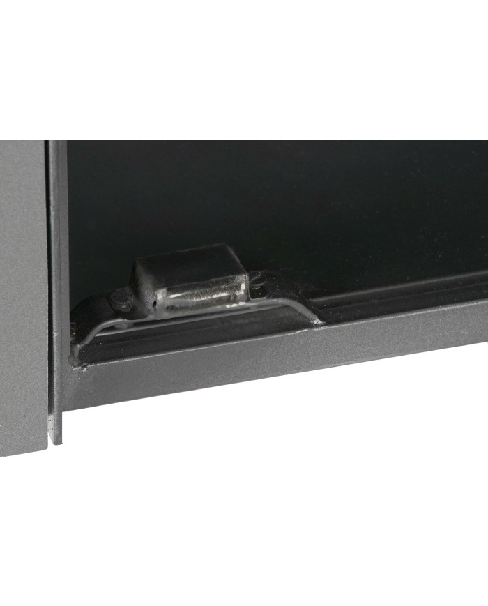 MUEBLE TV ACACIA METAL 165X40X50 NEGRO