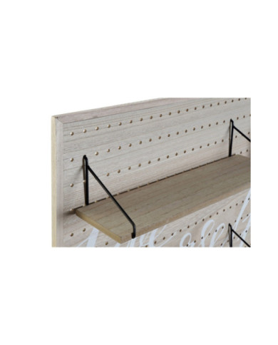 ESTANTERIA PARED MDF 39X13X39 NATURAL