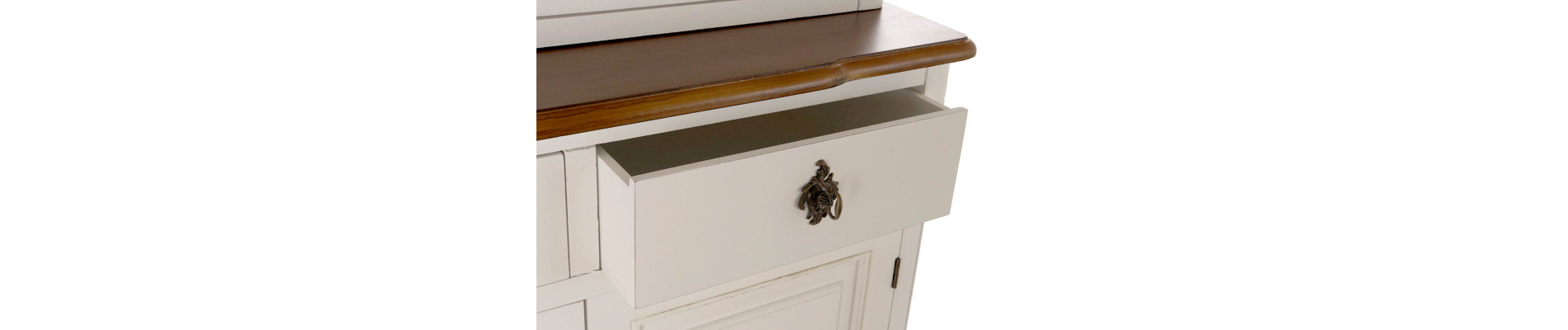 VITRINA PAULOWNIA CRISTAL 86X40X198 BLANCO