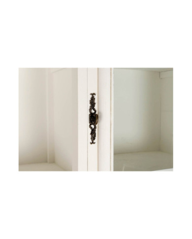 VITRINA PAULOWNIA CRISTAL 141,5X44X199 BLANCO