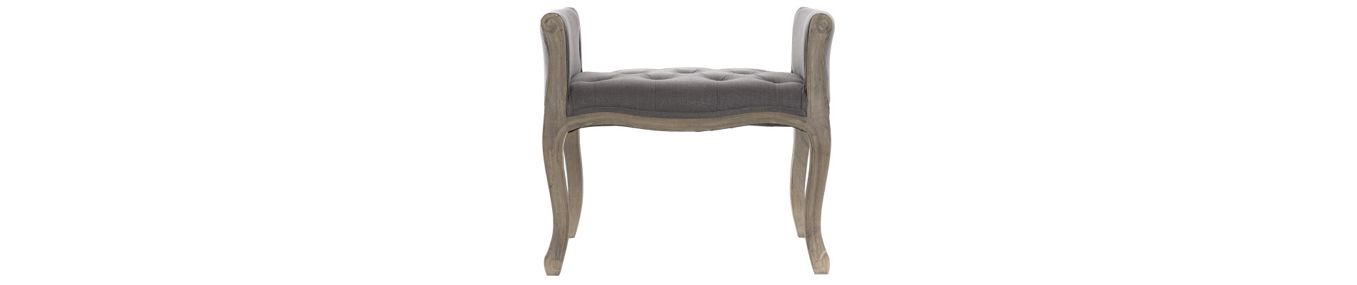 DESCALZADORA LINO RUBBERWOOD 65X46X60 GRIS