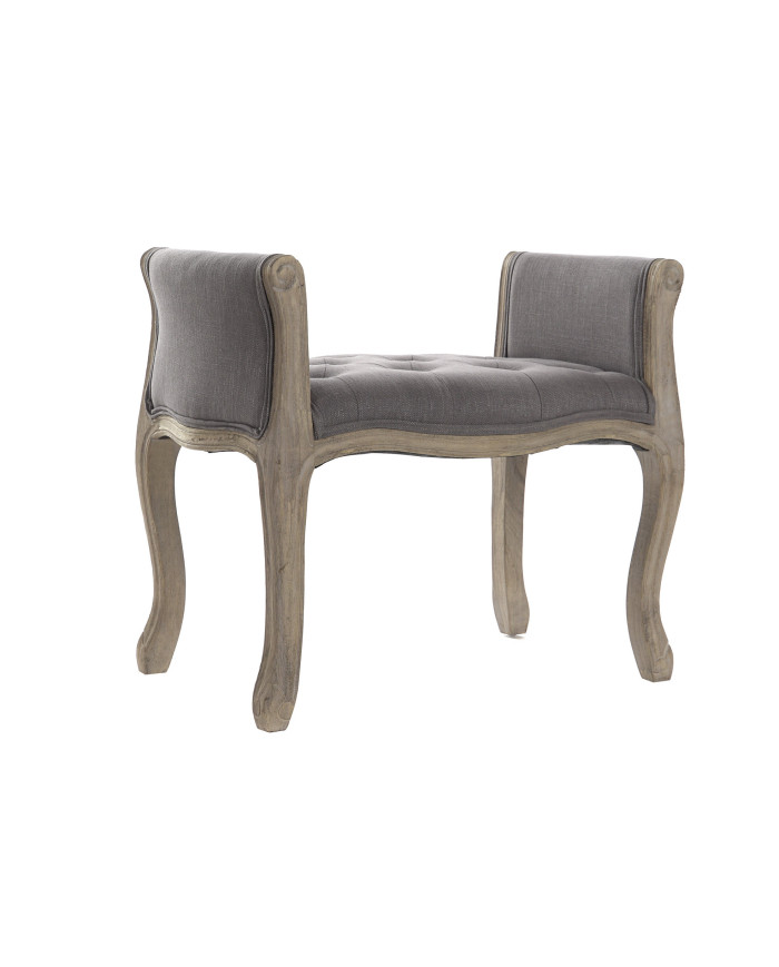DESCALZADORA LINO RUBBERWOOD 65X46X60 GRIS