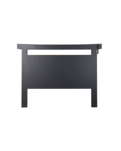 CABECERO CAMA MDF 160X4X120 ORIENTAL NEGRO