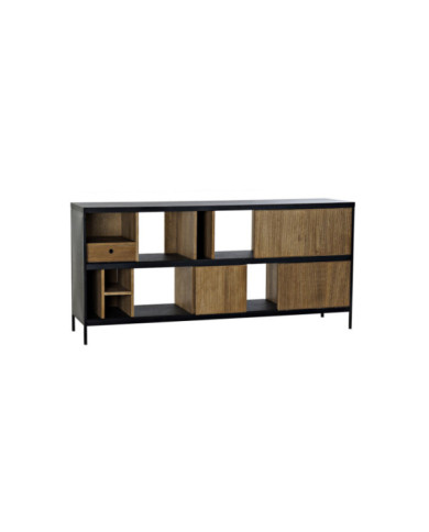 BUFFET FRESNO HIERRO 160X40X75 NEGRO
