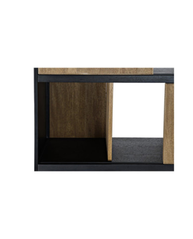 ESTANTERIA FRESNO HIERRO 98X36X200 NEGRO