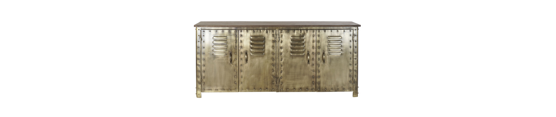 BUFFET METAL 152X35X69 DORADO