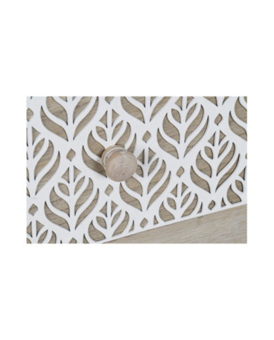 COMODA PAULOWNIA 80X42X80 HOJA NATURAL