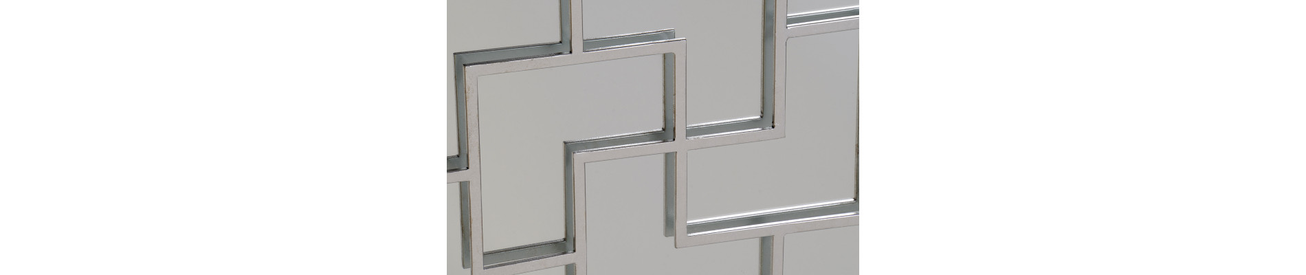 ESPEJO METAL ESPEJO 50,6X2,5X102 PLATEADO