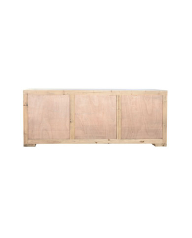 BUFFET MADERA RECICLADA METAL 220X45X86