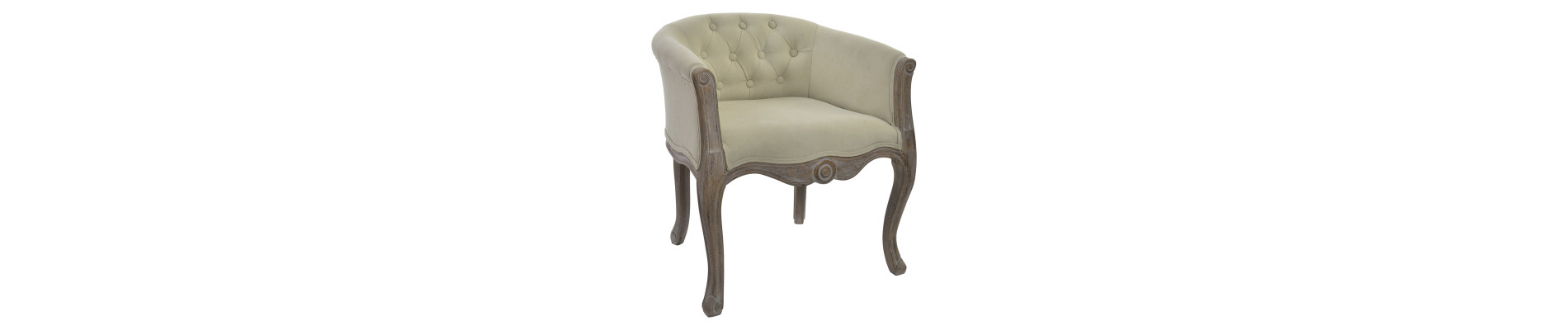 BUTACA POLIESTER RUBBERWOOD 61X61X70 NATURAL BEIGE