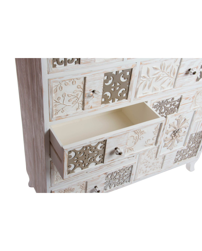 CAJONERA MADERA 99,7X34X108 8 CAJONES