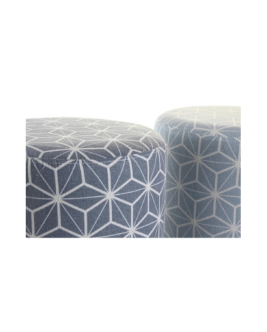 REPOSAPIES POLIESTER 31X31X33 GEOMETRICO 2 SURT.