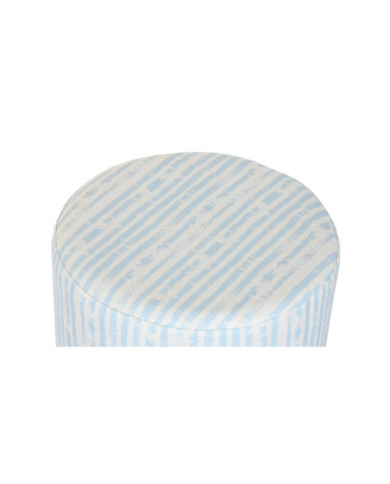 REPOSAPIES POLIESTER METAL 34X34X40 RAYAS AZUL