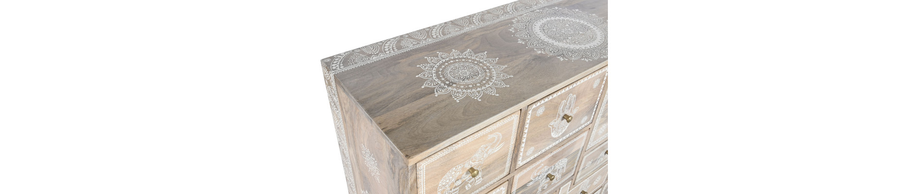 CAJONERA MANGO MDF 112X36X89,5 NATURAL
