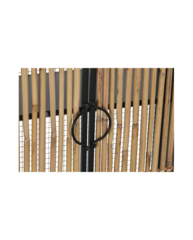 VITRINA RATAN METAL 61X26X150,3 NATURAL