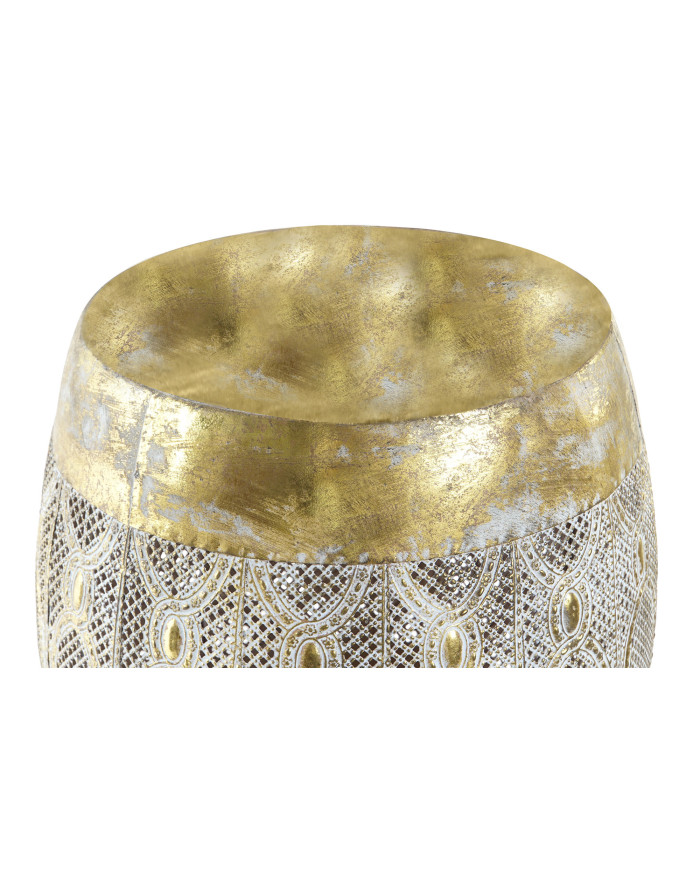 MESITA AUXILIAR SET 2 METAL 38X38X42 4,80 DORADO