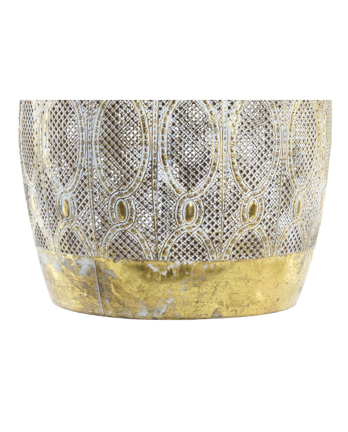 MESITA AUXILIAR SET 2 METAL 38X38X42 4,80 DORADO
