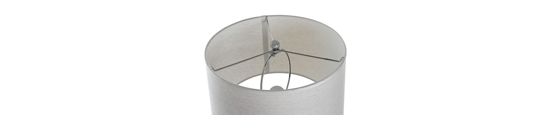 LAMPARA SOBREMESA PORCELANA 35X35X57 FLORES