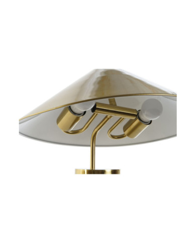 LAMPARA SOBREMESA METAL 39X39X45 DORADO