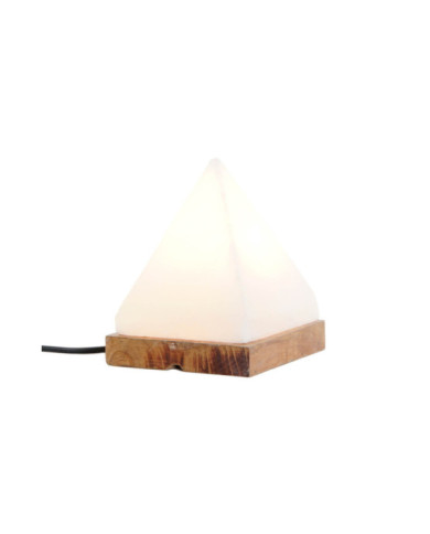 LAMPARA SOBREMESA SAL ACACIA 13X13X18 PIRAMIDE