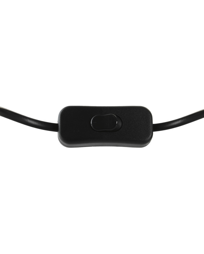 LAMPARA SOBREMESA MARMOL METAL 40X23X58 NEGRO