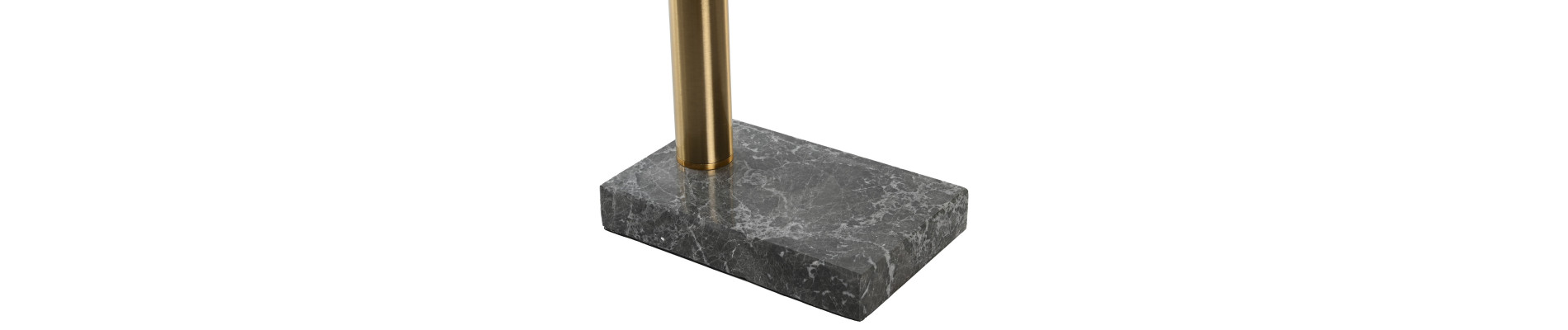 LAMPARA SOBREMESA METAL MARMOL 45X45X70 FLEXO