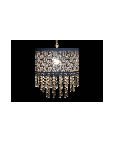 LAMPARA TECHO METAL ACRILICO 31,5X37 ENVEJECIDO