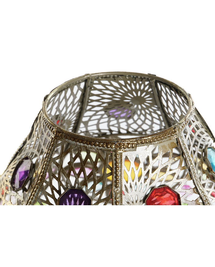 LAMPARA SOBREMESA METAL ACRILICO 31X31X52 DORADO