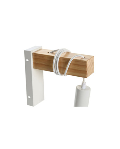 LAMPARA APLIQUE MADERA 20X6X18 E27 PARED 2 SURT.